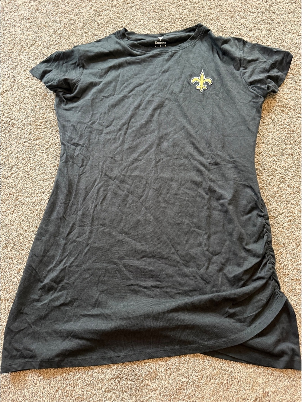 Fanatics New Orleans Saints Black Shirt Large
